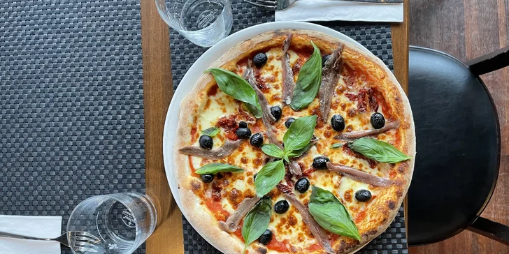 Otevřené vouchery na jídlo i pití v elegantní italské restauraci: hodnota 500–2000 Kč