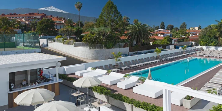 Letecky na Tenerife: 4* hotel s polopenzí, letovisko Puerto de la Cruz, adult only