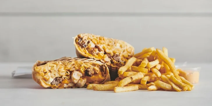Dobroty z bistra Papa's: burger, francouzské tacos nebo sýrový box pro 1 i 2 osoby