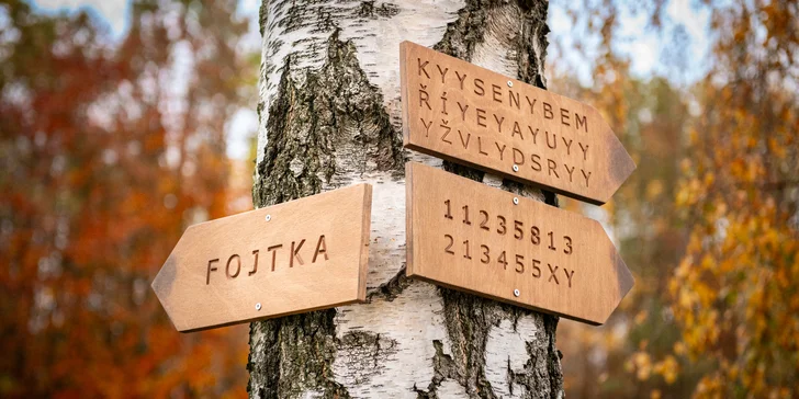 Venkovní mobilní úniková hra plná hádanek a úkolů na golfovém hřišti: 1-6 hráčů