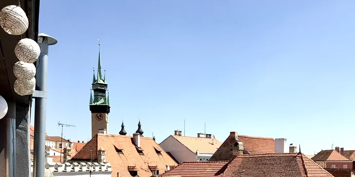 Pobyt v historickém centru Znojma se snídaní až pro 5 osob