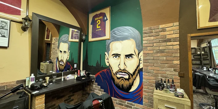Balíček full service pro pány: střih, úprava vousů, masáž hlavy i maska