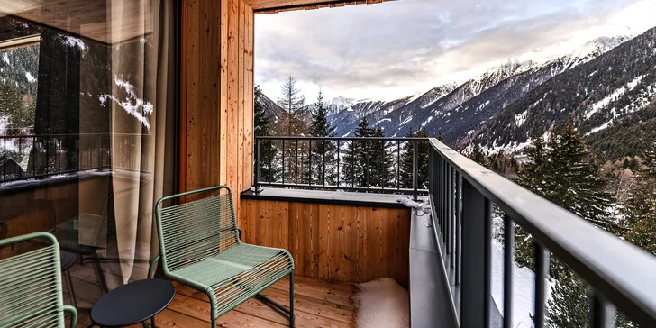 Adult-only alpský hotel na severu Itálie: karta výhod, wellness, polopenze se svačinou i lyžování