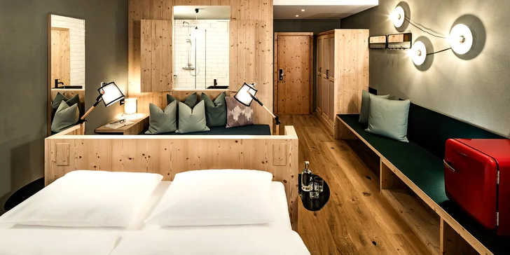 Adult-only alpský hotel na severu Itálie: karta výhod, wellness, polopenze se svačinou i lyžování