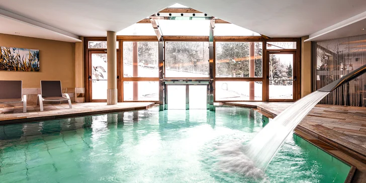 Adult-only alpský hotel na severu Itálie: karta výhod, wellness, polopenze se svačinou i lyžování