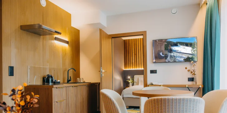 Nový resort v polských Jizerkách: se snídaní či polopenzí, možnost i apartmánu s privátní saunou