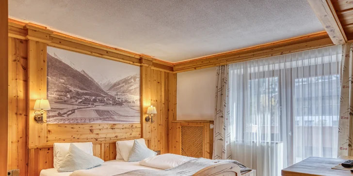 Aktivní pobyt v oblasti Stubaiského údolí: polopenze, sauna i karta slev na atrakce i lanovky