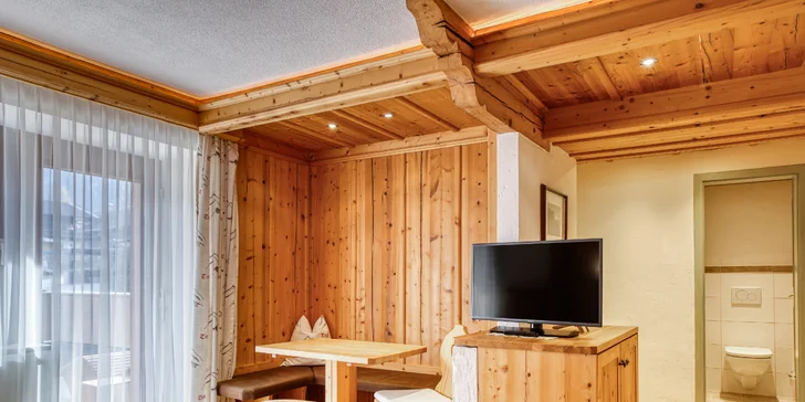Aktivní pobyt v oblasti Stubaiského údolí: polopenze, sauna i karta slev na atrakce i lanovky