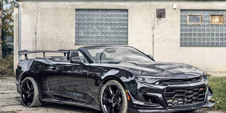 Chevrolet Camaro SS Zl1 paket: Síla a styl pod otevřeným nebem na 15–60 min.