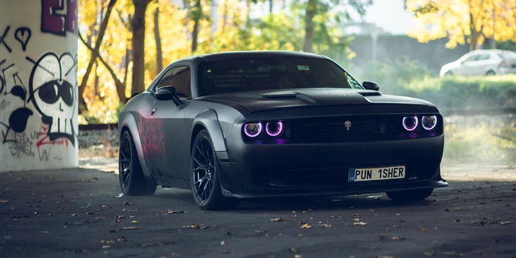 Dodge Challenger 5,7 V8 Punisher: spolujízda, řízení i pronájem