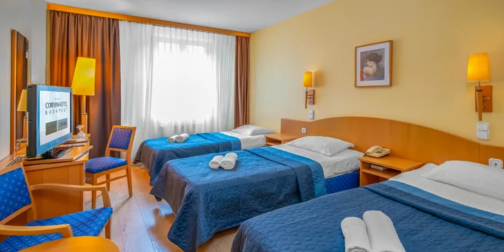 Dovolená v Budapešti: hotel blízko centra města se snídaní a welcome drinkem