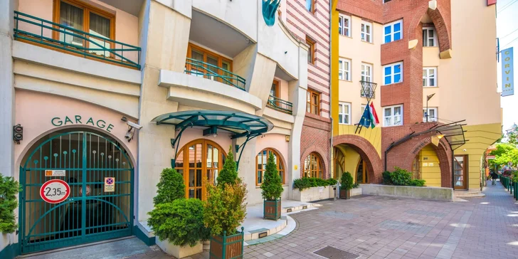 Dovolená v Budapešti: hotel blízko centra města se snídaní a welcome drinkem