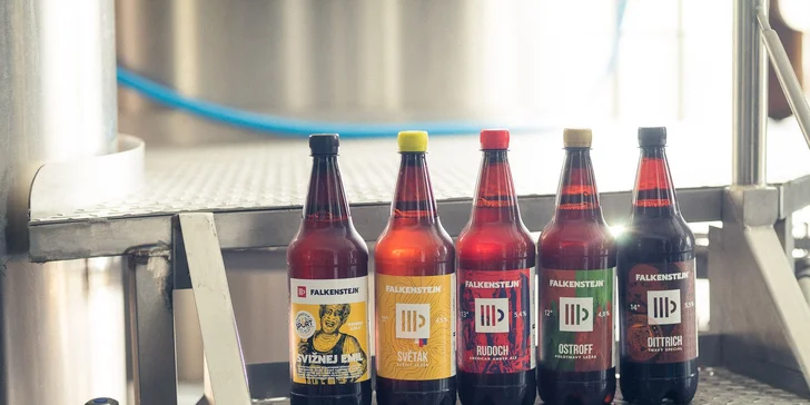Individuální prohlídka pivovaru pro 2-4 osoby včetně degustace a dárku