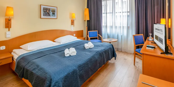 Dovolená v Budapešti: hotel blízko centra města se snídaní a welcome drinkem