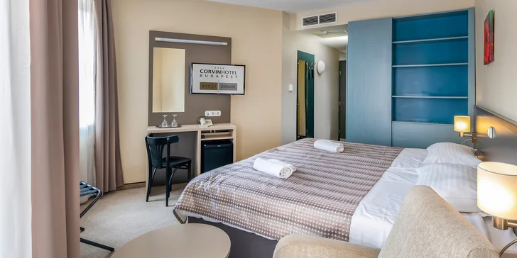 4* hotel v Budapešti se snídaní a welcome drinkem, termíny až do března 2026