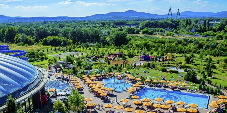 Relax v Budapešti: 4*S hotel, polopenze, obří aquapark a wellness neomezeně, 2 děti až do 13,9 let zdarma