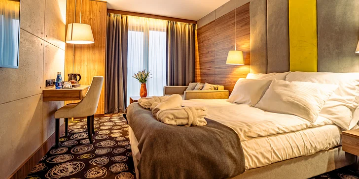 Dovolená u Baltu: hotel v Mielenku se stravou, neomezeným wellness a hernou