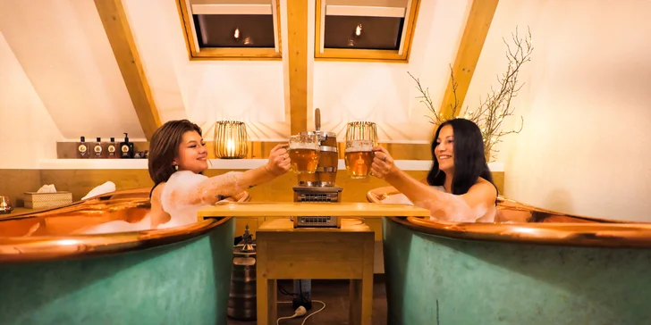 Luxusní resort s pivovarem v centru Lednice: snídaně či polopenze a wellness
