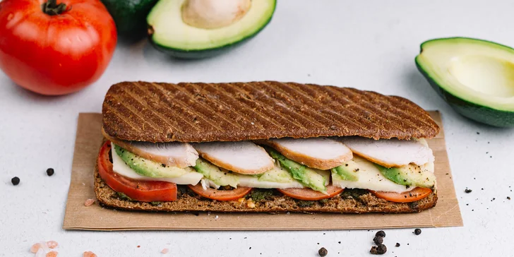 Fresh dobroty v centru Prahy: wrapy, sendviče, protein shake, džusy i skvělá káva