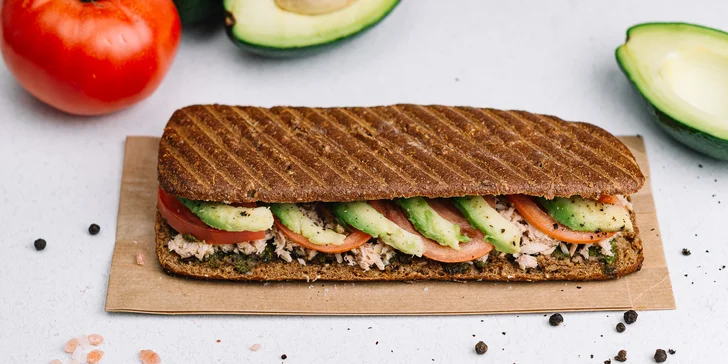 Fresh dobroty v centru Prahy: wrapy, sendviče, protein shake, džusy i skvělá káva