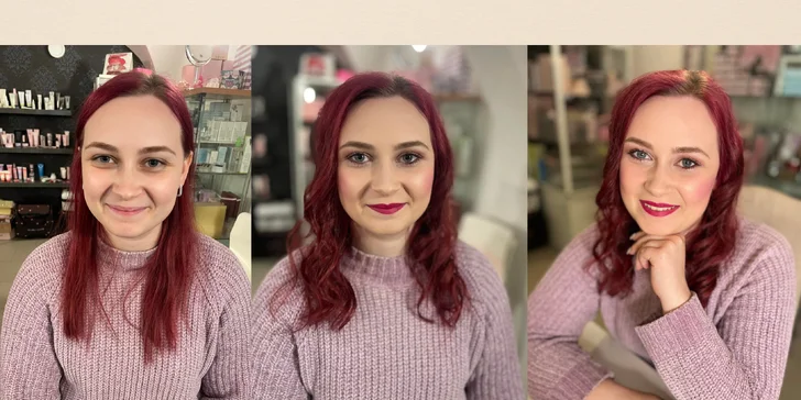 Kurz líčení s profesionální vizážistkou vč. instruktážního videa: 1-4 osoby
