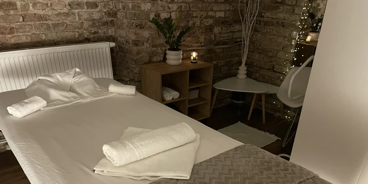 Masáž v délce 60, 90 nebo 120 min.: relaxační, sportovní, hloubková či lymfatická