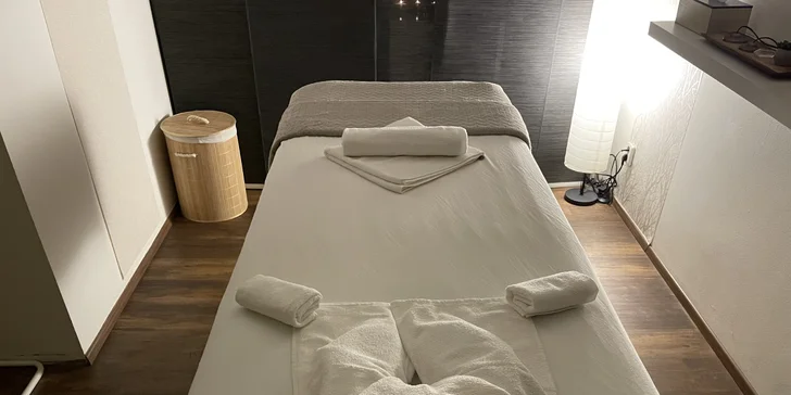 Masáž v délce 60, 90 nebo 120 min.: relaxační, sportovní, hloubková či lymfatická