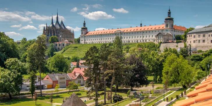 Pobyt v Kutné Hoře v prvorepublikové vile: snídaně i privátní wellness, parkování zdarma