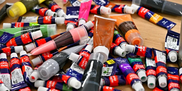 Art rande: romantický individuální workshop malování třeba i s lahví sektu a občerstvením