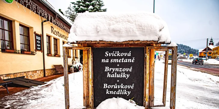 Rodinný penzion v Beskydech: vynikající jídlo, whirlpool a slevová karta na spoustu výletů v okolí