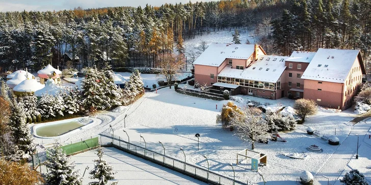 Jesenice v novém: pobyt na Křivoklátsku s all inclusive či polopenzí, balneo procedurami i saunou a vířivkou