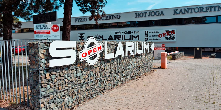 Permanentka na solárium s kreditem v hodnotě 1 200, 3 000 nebo 5 000 Kč