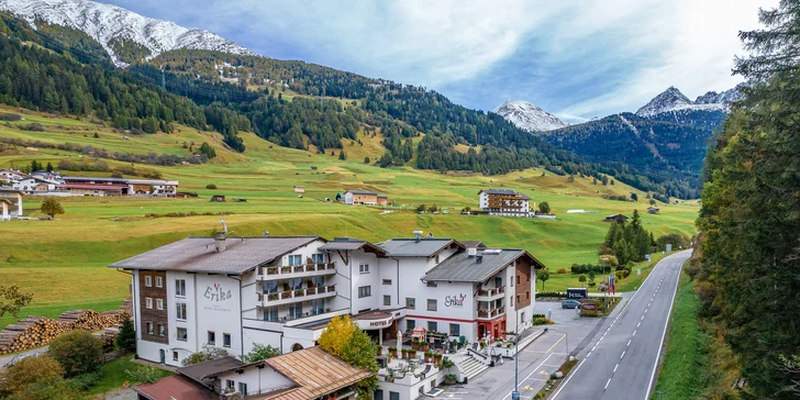 Tyrolské trojmezí Nauders: 4* hotel s bazénem a saunovým světem, polopenze i super výlety