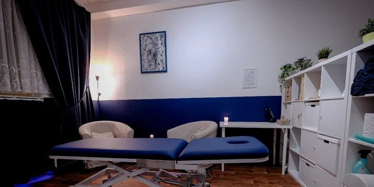 Funkční masáže v délce 30 nebo 60 min.: klasická, relaxační, beder a nohou či s baňkami
