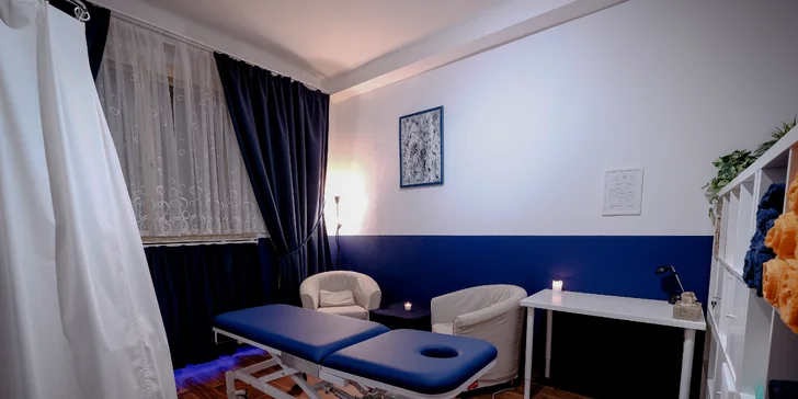Funkční masáže v délce 30 nebo 60 min.: klasická, relaxační, beder a nohou či s baňkami