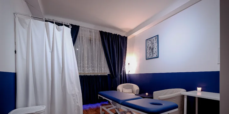 Funkční masáže v délce 30 nebo 60 min.: klasická, relaxační, beder a nohou či s baňkami
