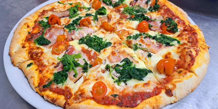 Otevřený voucher na jídlo i nápoje na 500-1000 Kč: pizza, burgery i těstoviny