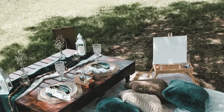 Dámská jízda bez starostí pro 1 či 2 osoby: piknik a kreativní workshop