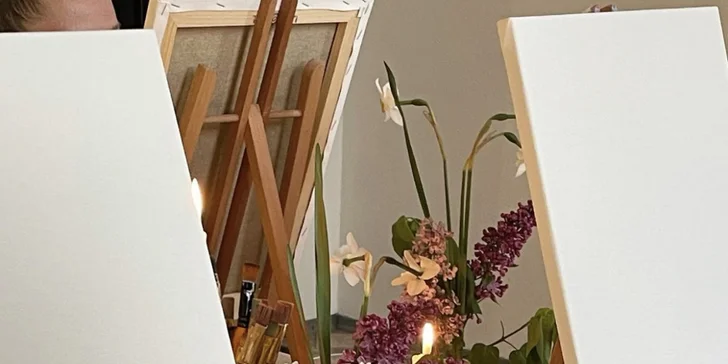 Art rande na míru: malování různými technikami i občerstvení v podobě limonády, kávy, sýrů i ovoce