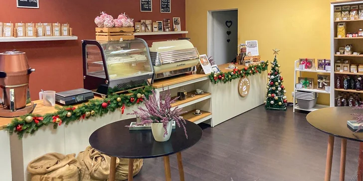 Espresso, cappuccino, americano či lungo i linecké kolečko pro 1 nebo 2 os.