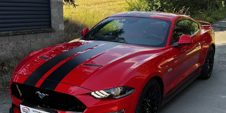 Ford Mustang GT 5.0 V8 Coupe: půjčení na 12, 24 nebo 48 hodin