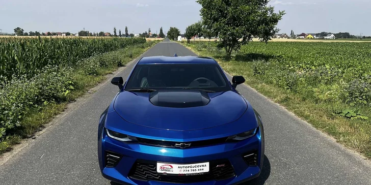 Tak to bude pořádná jízda: Chevrolet Camaro 6.2 V8 480 koní paket ZL1 až na 48 hod.