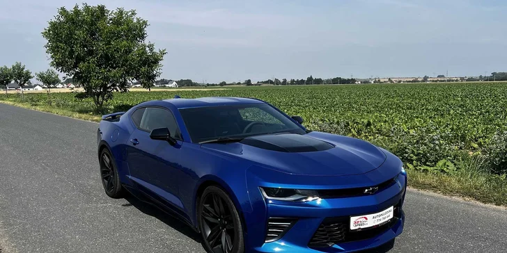 Tak to bude pořádná jízda: Chevrolet Camaro 6.2 V8 480 koní paket ZL1 až na 48 hod.
