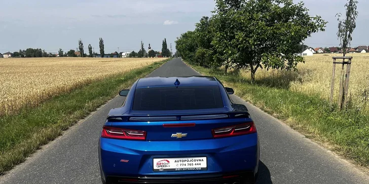 Tak to bude pořádná jízda: Chevrolet Camaro 6.2 V8 480 koní paket ZL1 až na 48 hod.