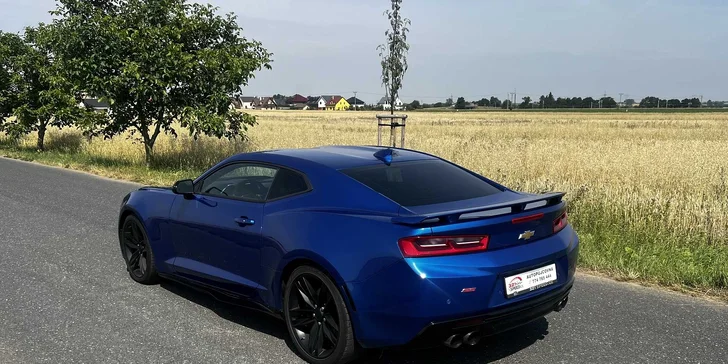 Tak to bude pořádná jízda: Chevrolet Camaro 6.2 V8 480 koní paket ZL1 až na 48 hod.