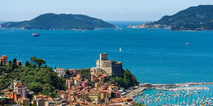 Italská dovolená v resortu s bungalovy v oblasti mezi Ligurií a Toskánskem: snídaně, výlety i pláž