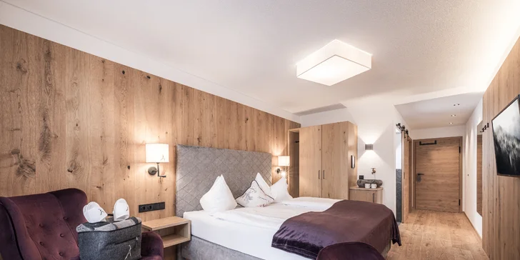 Luxusní pobyt v rakouských Alpách: polopenze plus, wellness s infinity bazénem