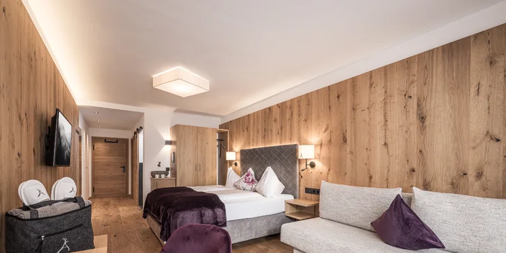 Luxusní pobyt v rakouských Alpách: polopenze plus, wellness s infinity bazénem