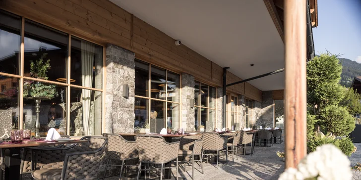Luxusní pobyt v rakouských Alpách: polopenze plus, wellness s infinity bazénem