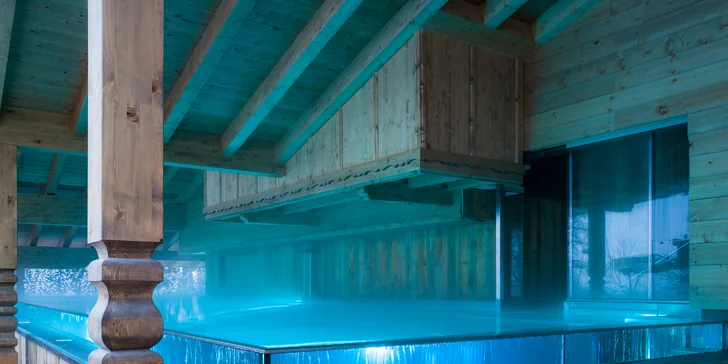 Luxusní pobyt v rakouských Alpách: polopenze plus, wellness s infinity bazénem
